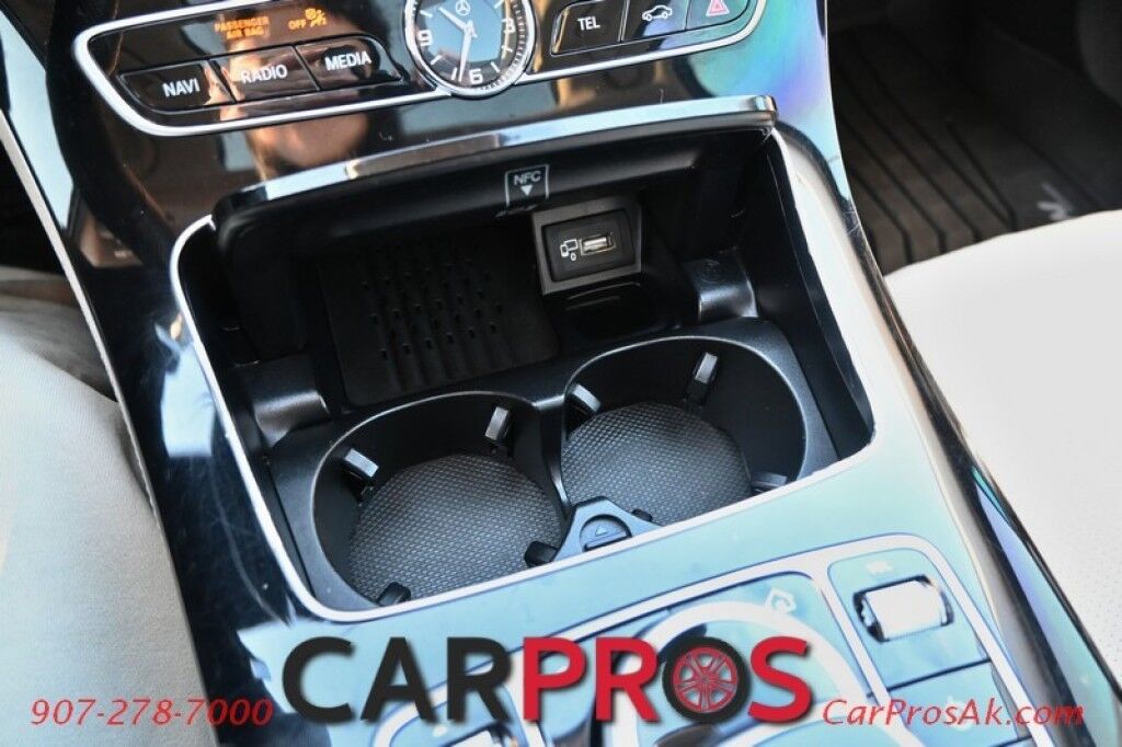 2018 Mercedes-Benz E300 4Matic AWD - Premium I Pkg - Sport Pkg - Power & Heated Leather Seats - Heated Steering Wheel - Burmester Sound System - Sunroof - Navigation - Blind Spot Alert - Burl Walnut Wood Trim - Bluetooth - Backup Camera - Front & Rear Park Assist Anchorage AK