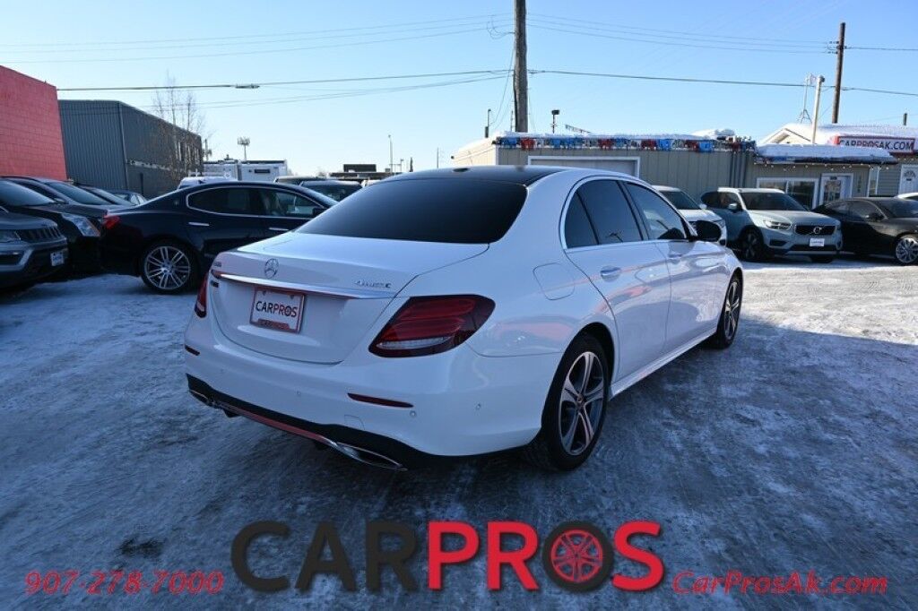 2018 Mercedes-Benz E300 4Matic AWD - Premium I Pkg - Sport Pkg - Power & Heated Leather Seats - Heated Steering Wheel - Burmester Sound System - Sunroof - Navigation - Blind Spot Alert - Burl Walnut Wood Trim - Bluetooth - Backup Camera - Front & Rear Park Assist Anchorage AK