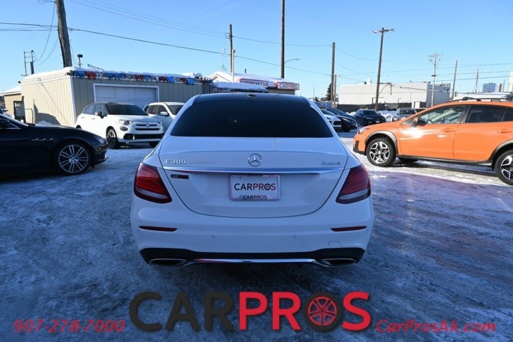 2018 Mercedes-Benz E300 4Matic AWD - Premium I Pkg - Sport Pkg - Power & Heated Leather Seats - Heated Steering Wheel - Burmester Sound System - Sunroof - Navigation - Blind Spot Alert - Burl Walnut Wood Trim - Bluetooth - Backup Camera - Front & Rear Park Assist Anchorage AK