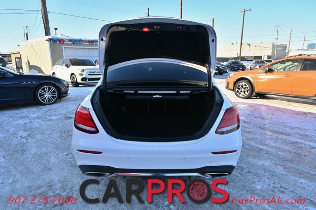 2018 Mercedes-Benz E300 4Matic AWD - Premium I Pkg - Sport Pkg - Power & Heated Leather Seats - Heated Steering Wheel - Burmester Sound System - Sunroof - Navigation - Blind Spot Alert - Burl Walnut Wood Trim - Bluetooth - Backup Camera - Front & Rear Park Assist Anchorage AK
