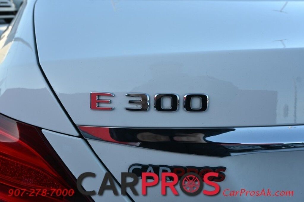 2018 Mercedes-Benz E300 4Matic AWD - Premium I Pkg - Sport Pkg - Power & Heated Leather Seats - Heated Steering Wheel - Burmester Sound System - Sunroof - Navigation - Blind Spot Alert - Burl Walnut Wood Trim - Bluetooth - Backup Camera - Front & Rear Park Assist Anchorage AK