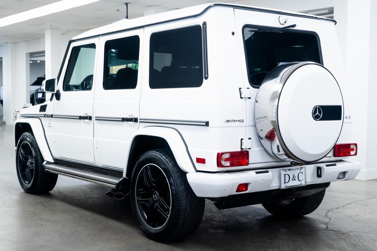 2018 Mercedes-Benz G-Class G 63 AMG Vented Seats Designo Exclusive Leather Package Portland OR