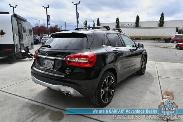 2018 Mercedes-Benz GLA GLA 250 4Matic / AWD / Power & Heated Leather Seats / Panoramic Sunroof / Blind Spot Alert / Bluetooth / Aluminum Wheels / Keyless Entry & Start / Back Up Camera / 31 MPG Anchorage AK