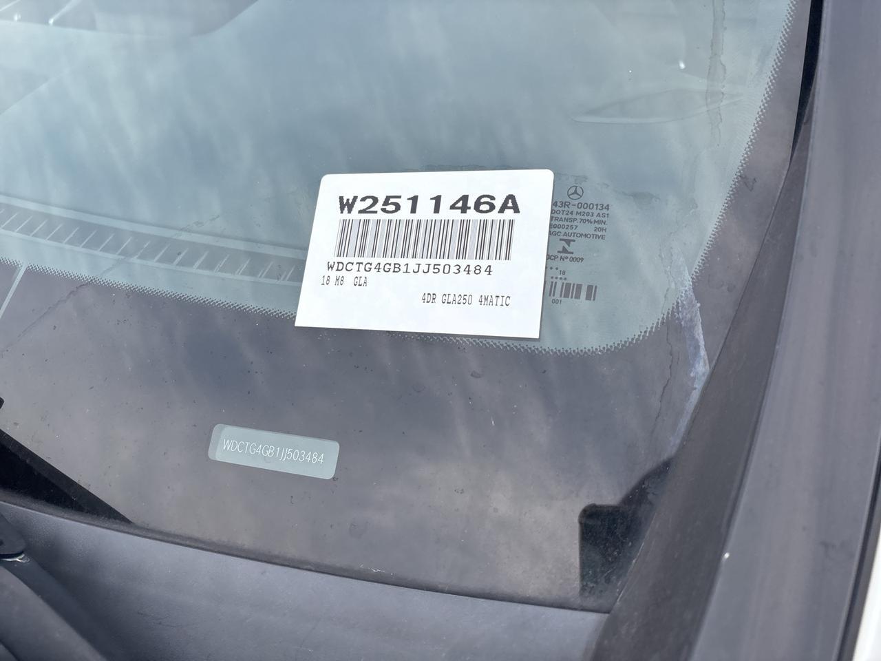 2018 Mercedes-Benz GLA GLA 250 Hagerstown MD