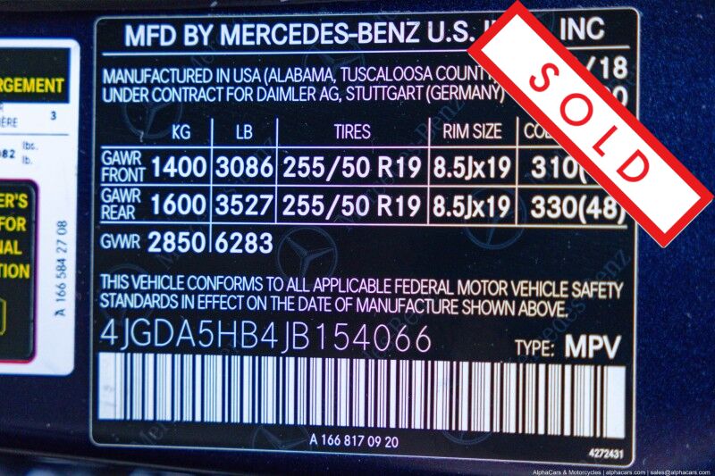 2018 Mercedes-Benz GLE 350 4Matic P1 Boston MA