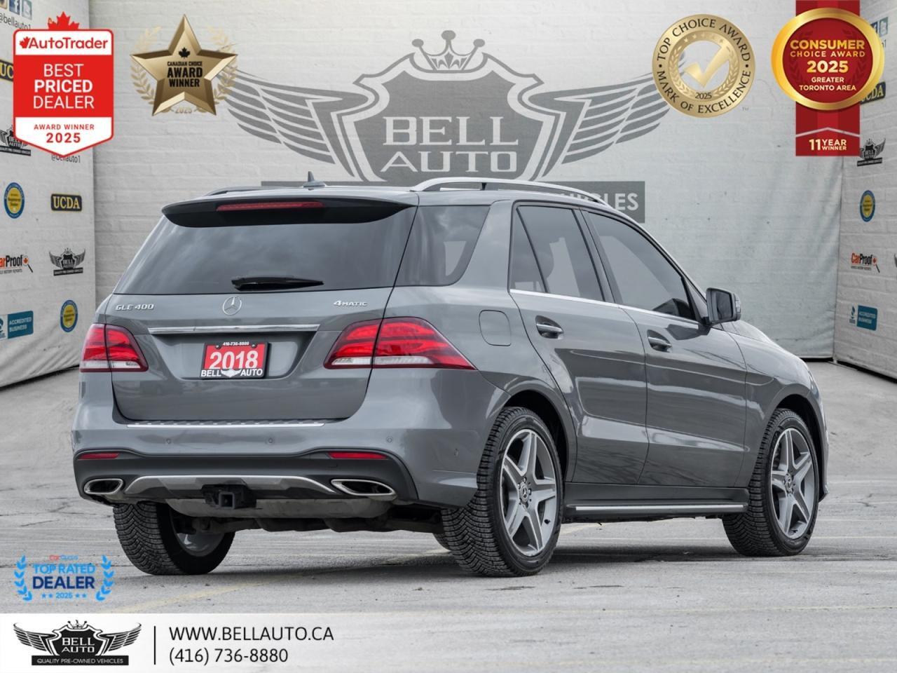 2018 Mercedes-Benz GLE 400 | AMGPKG | NAVI | 360CAM | PANO | HARMAN | RNGBRDS | LOWKMS | NOACCIDENT Toronto ON