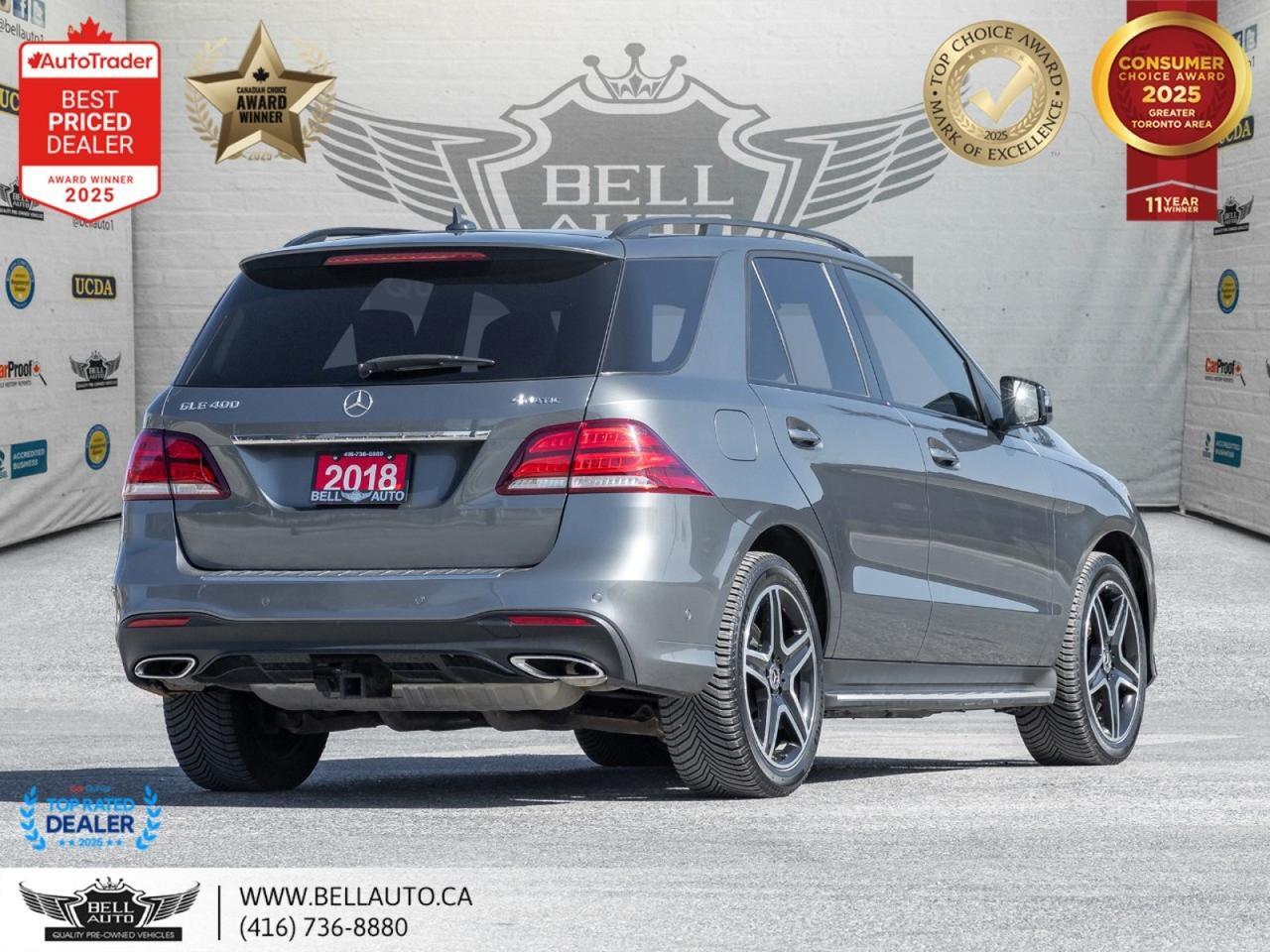 2018 Mercedes-Benz GLE 400 | AMGPKG | NIGHTPKG | NAVI | 360CAM | PANO | HARMAN | NOACCIDENT Toronto ON