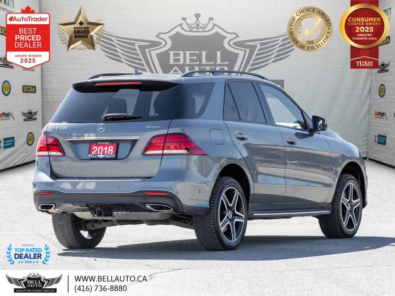 2018 Mercedes-Benz GLE 400 | AMGPKG | NIGHTPKG | NAVI | 360CAM | PANO | HARMAN | NOACCIDENT Toronto ON