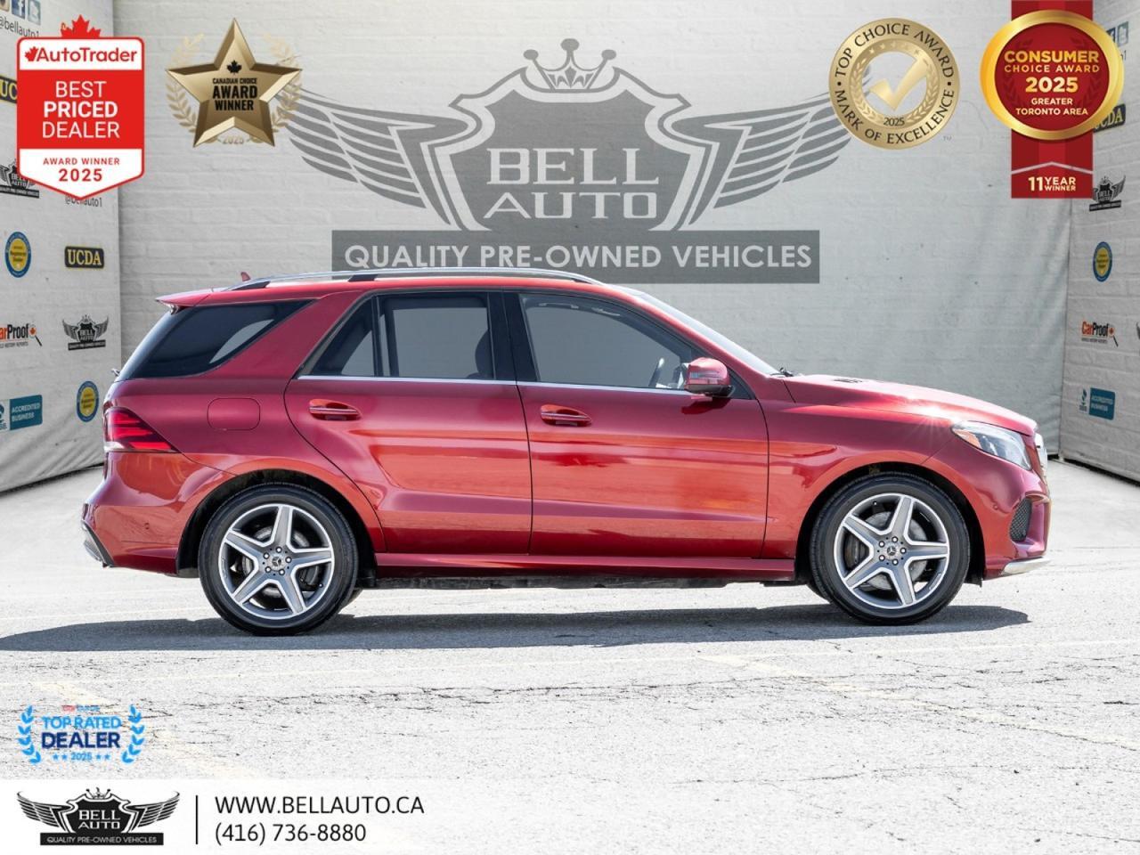 2018 Mercedes-Benz GLE 400 | AMGPKG | PRMPKG | DESIGNORED | TRLHTCH | NOACCIDENT Toronto ON