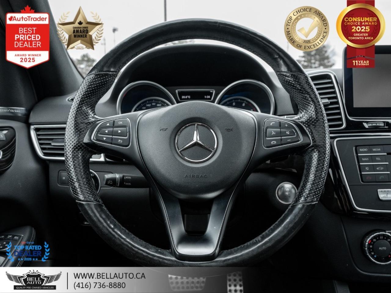 2018 Mercedes-Benz GLE 400 | AMGPKG | PRMPKG | NAVI | 360CAM | PANO | HARMAN | RNGBRDS | TRLRHTCH | NOACCIDENT Toronto ON