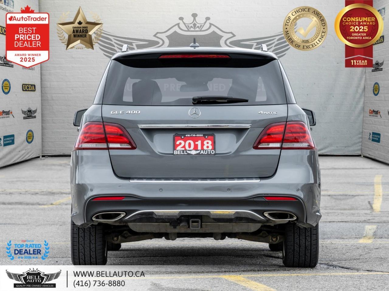 2018 Mercedes-Benz GLE 400 | AMGPKG | PRMPKG | NAVI | 360CAM | PANO | HARMAN | RNGBRDS | TRLRHTCH | NOACCIDENT Toronto ON