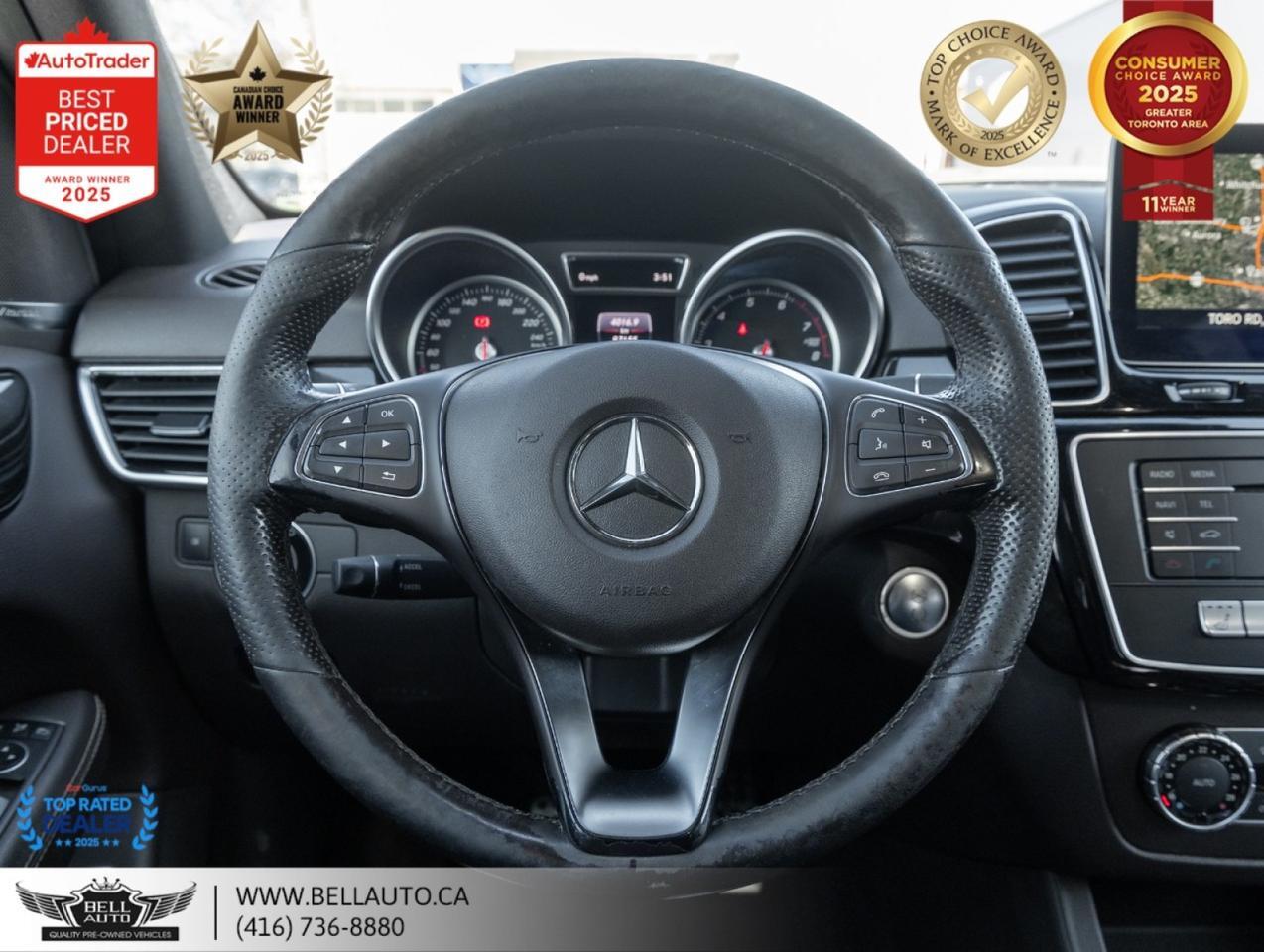 2018 Mercedes-Benz GLE 400 | AMGPKG | PRMPKG | NAVI | 360CAM | PANO | HARMAN | RNGBRDS | TRLRHTCH | NOACCIDENT Toronto ON