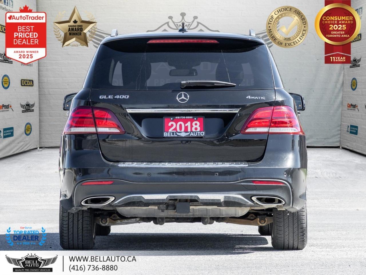 2018 Mercedes-Benz GLE 400 | AMGPKG | PRMPKG | NAVI | 360CAM | PANO | HARMAN | RNGBRDS | TRLRHTCH | NOACCIDENT Toronto ON