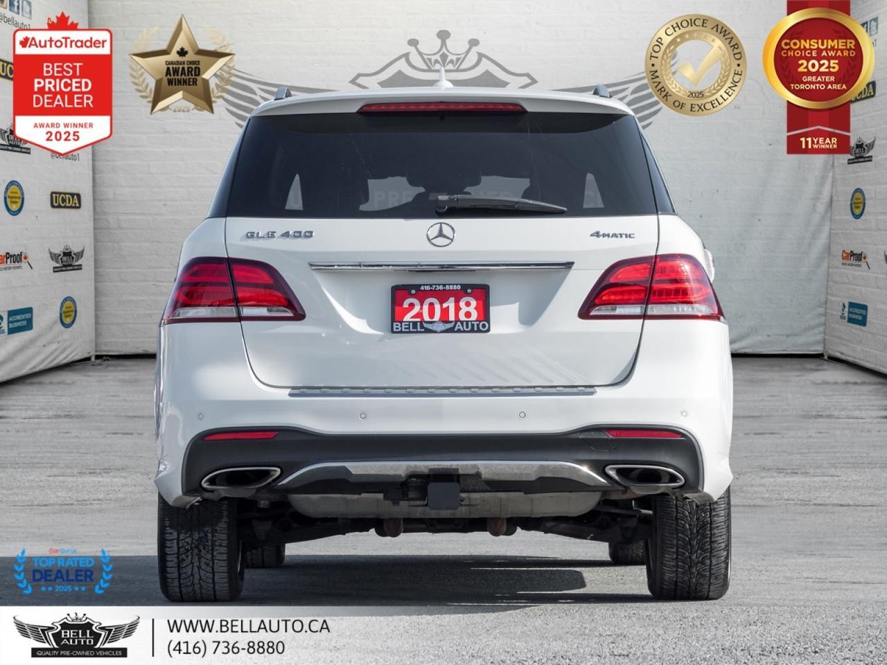 2018 Mercedes-Benz GLE 400 | PRM PKG | NAVI | 360CAM | PANO | HARMAN | RNGBRDS | TRLRHTCH | NOACCIDENT Toronto ON