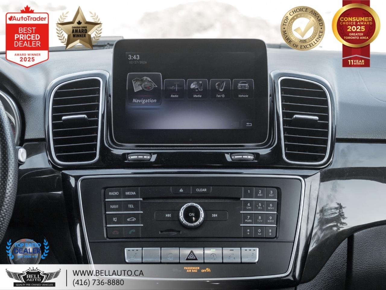 2018 Mercedes-Benz GLE 400 | PRM PKG | NAVI | 360CAM | PANO | HARMAN | RNGBRDS | TRLRHTCH | NOACCIDENT Toronto ON