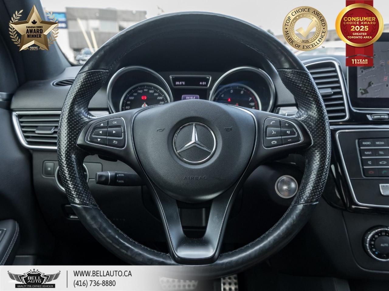 2018 Mercedes-Benz GLE 400, 360CAM, AWD, NAVI, PANO, BACKUPCAM, B.SPOT, HARMANKARDONSOUND&Acirc;&reg;, NOACCIDENT Toronto ON