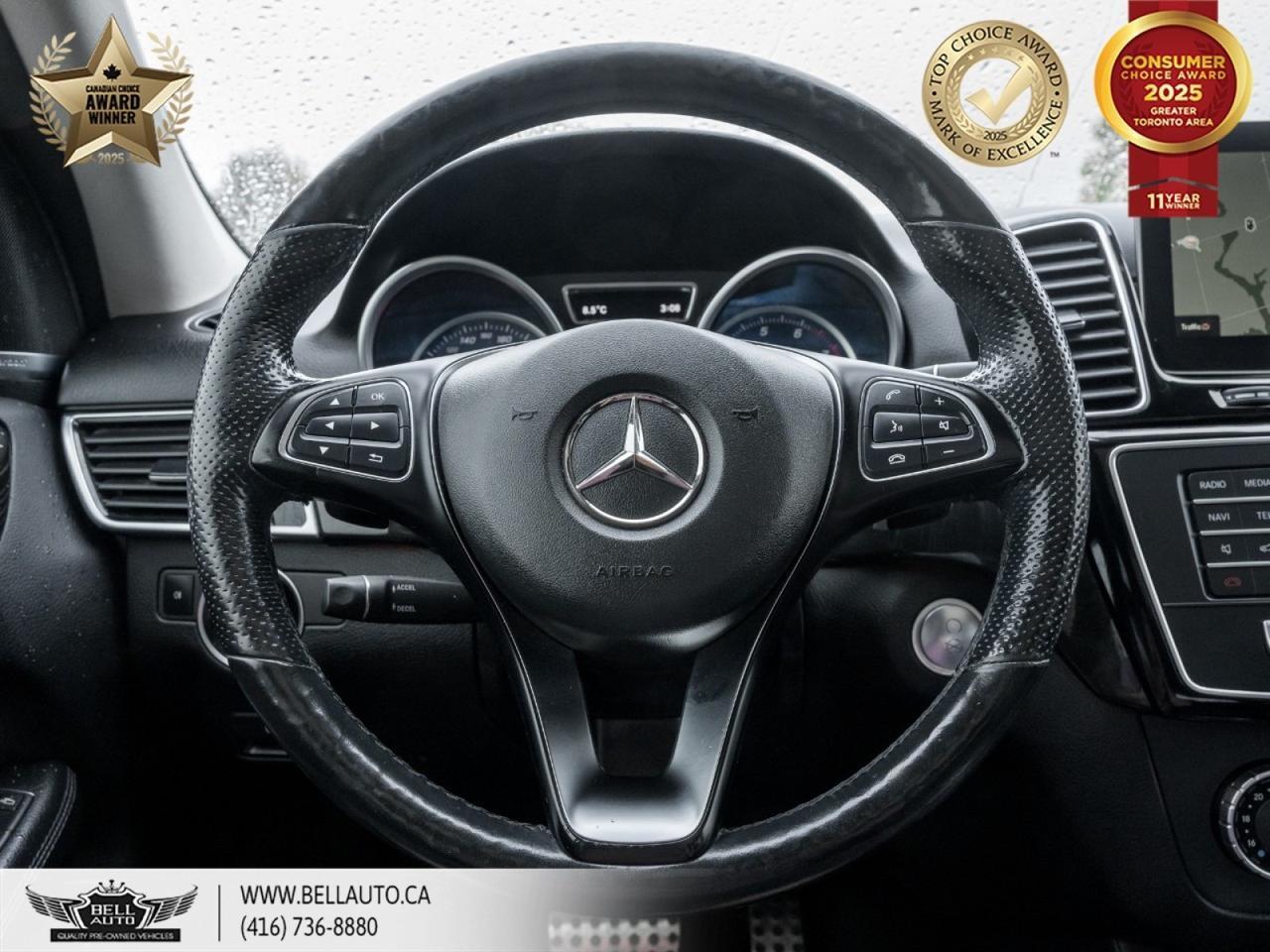 2018 Mercedes-Benz GLE 400, AMGPKG, NAVI, PANO, BACKUPCAM, B.SPOT, TPMS, PDC, CDPLAYER, MEMORYSEATS Toronto ON