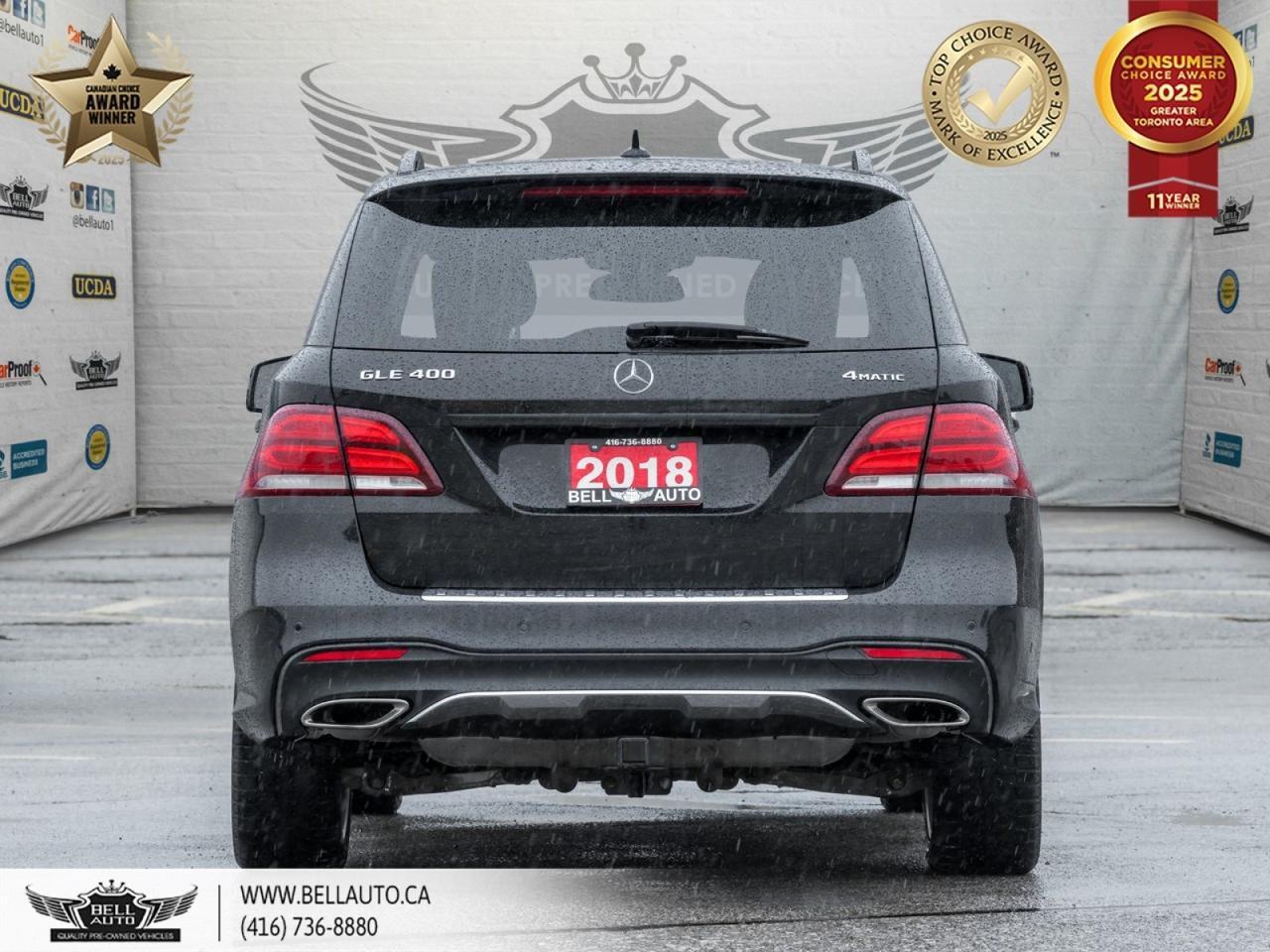 2018 Mercedes-Benz GLE 400, AMGPKG, NAVI, PANO, BACKUPCAM, B.SPOT, TPMS, PDC, CDPLAYER, MEMORYSEATS Toronto ON
