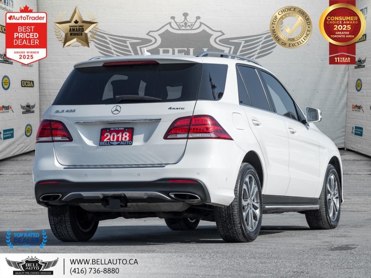 2018 Mercedes-Benz GLE 400 PRM PKG NAVI 360CAM PANO HARMAN RNGBRDS TRLRHTCH NOACCIDENT Toronto ON