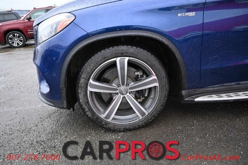 2018 Mercedes-Benz GLE 43 AMG - 3.0L V6 - Automatic - AWD - Premium III - Night Package - Front & Rear Heated Leather Seats - Heated Steering Wheel - Sunroof - Adaptive Cruise - Lane Departure & Blind Spot - 360 Camera - Tow Package - 2nd Set of Wheels & Tires Anchorage AK