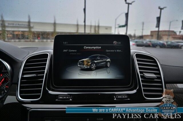 2018 Mercedes-Benz GLE 43 AMG / AWD / Premium III / Night Pkg / Front & Rear Heated Leather Seats / Heated Steering Wheel / Sunroof / Adaptive Cruise / Lane Departure & Blind Spot / 360 Camera / Tow Pkg / 2nd Set of Wheels & Tires Anchorage AK