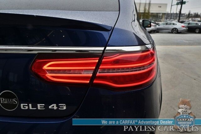 2018 Mercedes-Benz GLE 43 AMG / AWD / Premium III / Night Pkg / Front & Rear Heated Leather Seats / Heated Steering Wheel / Sunroof / Adaptive Cruise / Lane Departure & Blind Spot / 360 Camera / Tow Pkg / 2nd Set of Wheels & Tires Anchorage AK