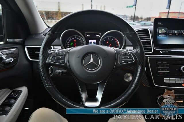 2018 Mercedes-Benz GLE 43 AMG / AWD / Premium III / Night Pkg / Front & Rear Heated Leather Seats / Heated Steering Wheel / Sunroof / Adaptive Cruise / Lane Departure & Blind Spot / 360 Camera / Tow Pkg / 2nd Set of Wheels & Tires Anchorage AK