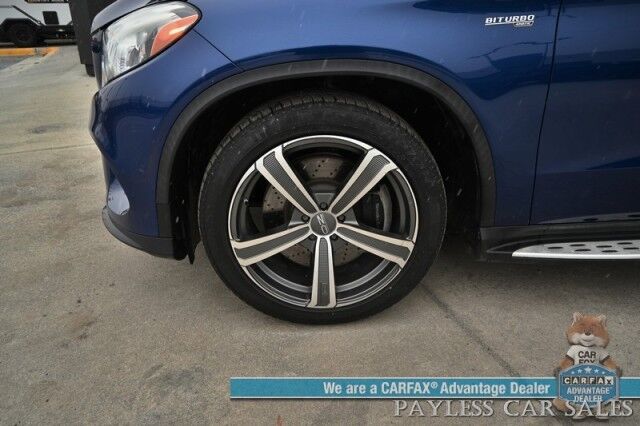 2018 Mercedes-Benz GLE 43 AMG / AWD / Premium III / Night Pkg / Front & Rear Heated Leather Seats / Heated Steering Wheel / Sunroof / Adaptive Cruise / Lane Departure & Blind Spot / 360 Camera / Tow Pkg / 2nd Set of Wheels & Tires Anchorage AK