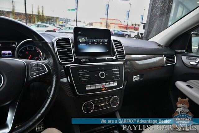 2018 Mercedes-Benz GLE 43 AMG / AWD / Premium III / Night Pkg / Front & Rear Heated Leather Seats / Heated Steering Wheel / Sunroof / Adaptive Cruise / Lane Departure & Blind Spot / 360 Camera / Tow Pkg / 2nd Set of Wheels & Tires Anchorage AK