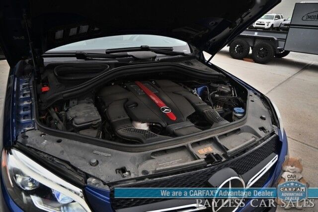 2018 Mercedes-Benz GLE 43 AMG / AWD / Premium III / Night Pkg / Front & Rear Heated Leather Seats / Heated Steering Wheel / Sunroof / Adaptive Cruise / Lane Departure & Blind Spot / 360 Camera / Tow Pkg / 2nd Set of Wheels & Tires Anchorage AK