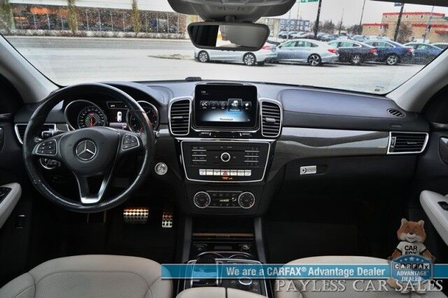 2018 Mercedes-Benz GLE 43 AMG / AWD / Premium III / Night Pkg / Front & Rear Heated Leather Seats / Heated Steering Wheel / Sunroof / Adaptive Cruise / Lane Departure & Blind Spot / 360 Camera / Tow Pkg / 2nd Set of Wheels & Tires Anchorage AK