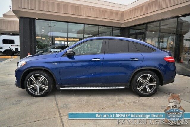 2018 Mercedes-Benz GLE 43 AMG / AWD / Premium III / Night Pkg / Front & Rear Heated Leather Seats / Heated Steering Wheel / Sunroof / Adaptive Cruise / Lane Departure & Blind Spot / 360 Camera / Tow Pkg / 2nd Set of Wheels & Tires Anchorage AK