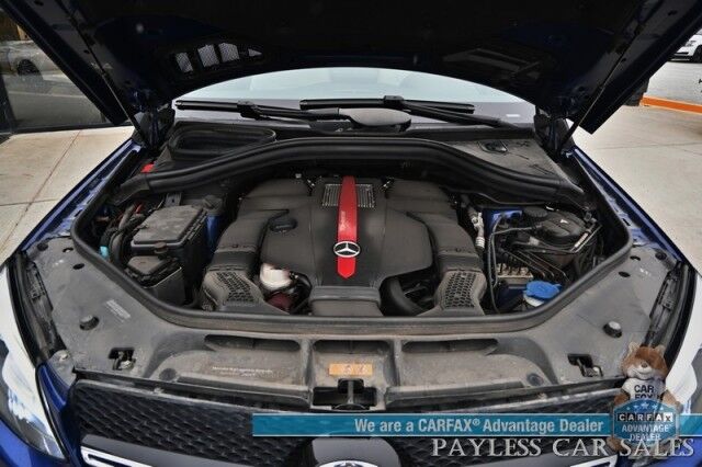 2018 Mercedes-Benz GLE 43 AMG / AWD / Premium III / Night Pkg / Front & Rear Heated Leather Seats / Heated Steering Wheel / Sunroof / Adaptive Cruise / Lane Departure & Blind Spot / 360 Camera / Tow Pkg / 2nd Set of Wheels & Tires Anchorage AK