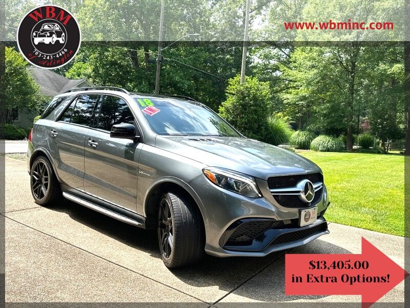 2018 Mercedes-Benz GLE AMG GLE 63 S-Model 4MATIC Arlington VA