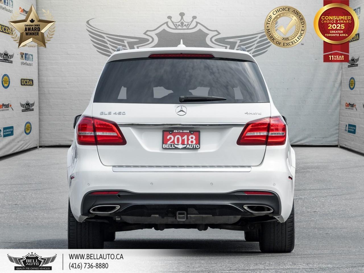 2018 Mercedes-Benz GLS GLS 450 | 21 AMGWHEELS | AMGPKG | NIGHTPKG | PREMIUMPKG | HARMANKARDON | PANOROOF | WOODTRIM | NOACC Toronto ON