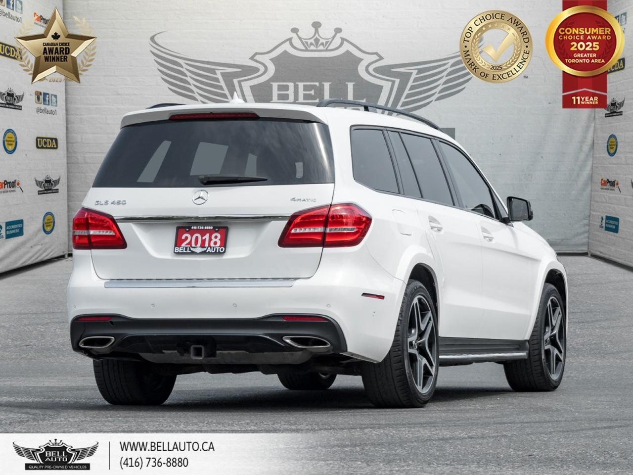 2018 Mercedes-Benz GLS GLS 450 | 21 AMGWHEELS | AMGPKG | NIGHTPKG | PREMIUMPKG | HARMANKARDON | PANOROOF | WOODTRIM | NOACC Toronto ON
