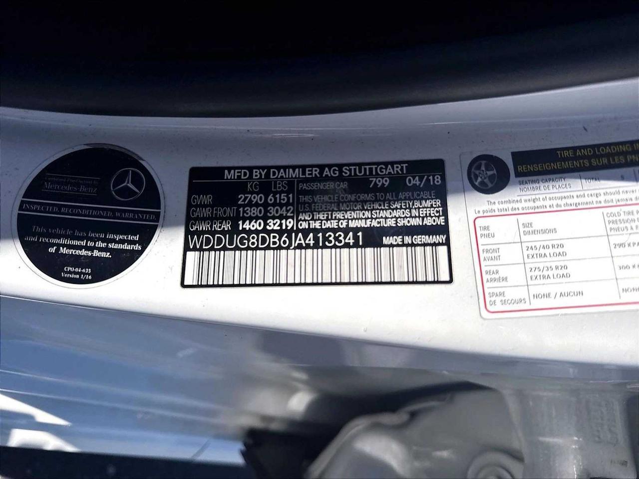 2018 Mercedes-Benz S 560 S 560 Roseville CA