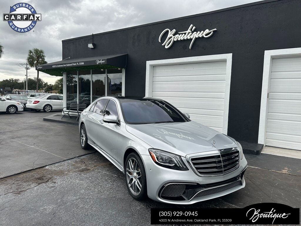 Used 2018 MercedesBenz SClass S 65 AMG® in Oakland Park FL