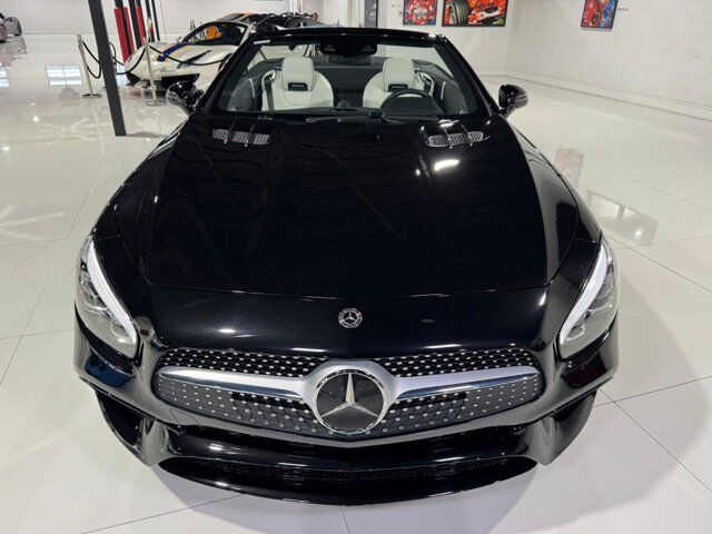 2018 Mercedes-Benz SL SL 550 DELIVERY MILES!! Obsidian Black paint, harman/kardon audio, designo interior AND MUCH MORE!!! Fort Lauderdale FL
