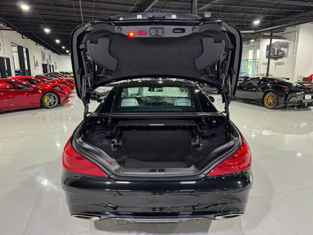2018 Mercedes-Benz SL SL 550 DELIVERY MILES!! Obsidian Black paint, harman/kardon audio, designo interior AND MUCH MORE!!! Fort Lauderdale FL