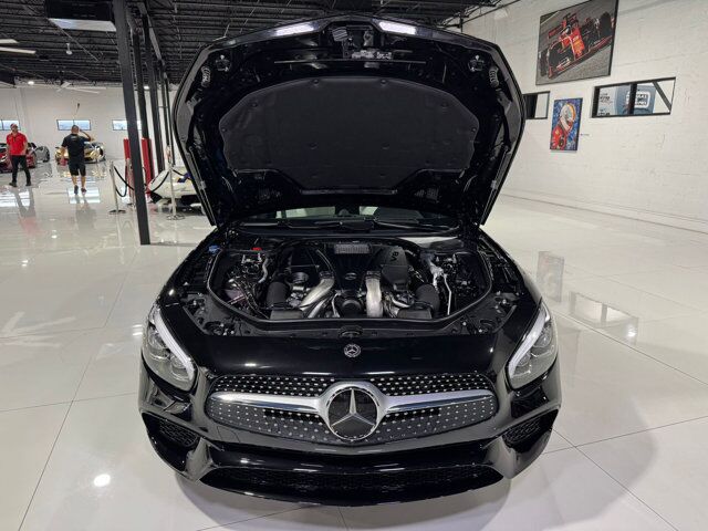 2018 Mercedes-Benz SL SL 550 DELIVERY MILES!! Obsidian Black paint, harman/kardon audio, designo interior AND MUCH MORE!!! Fort Lauderdale FL