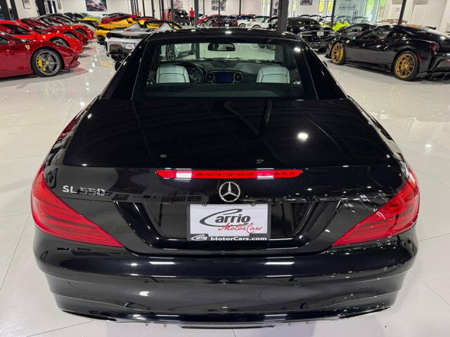 2018 Mercedes-Benz SL SL 550 DELIVERY MILES!! Obsidian Black paint, harman/kardon audio, designo interior AND MUCH MORE!!! Fort Lauderdale FL