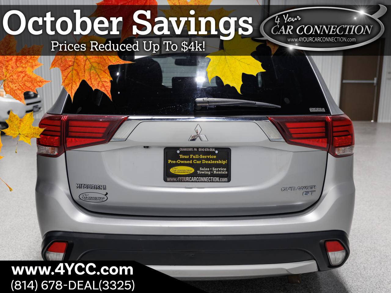 2018 Mitsubishi Outlander GT AWD 7-Passenger Cranberry PA