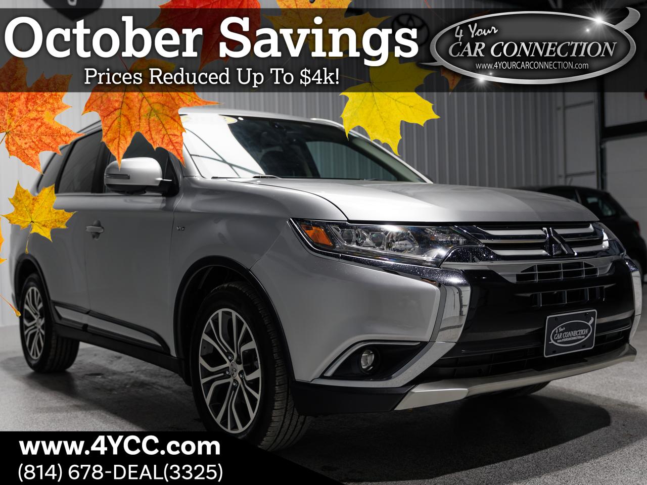 2018 Mitsubishi Outlander GT AWD 7-Passenger Cranberry PA