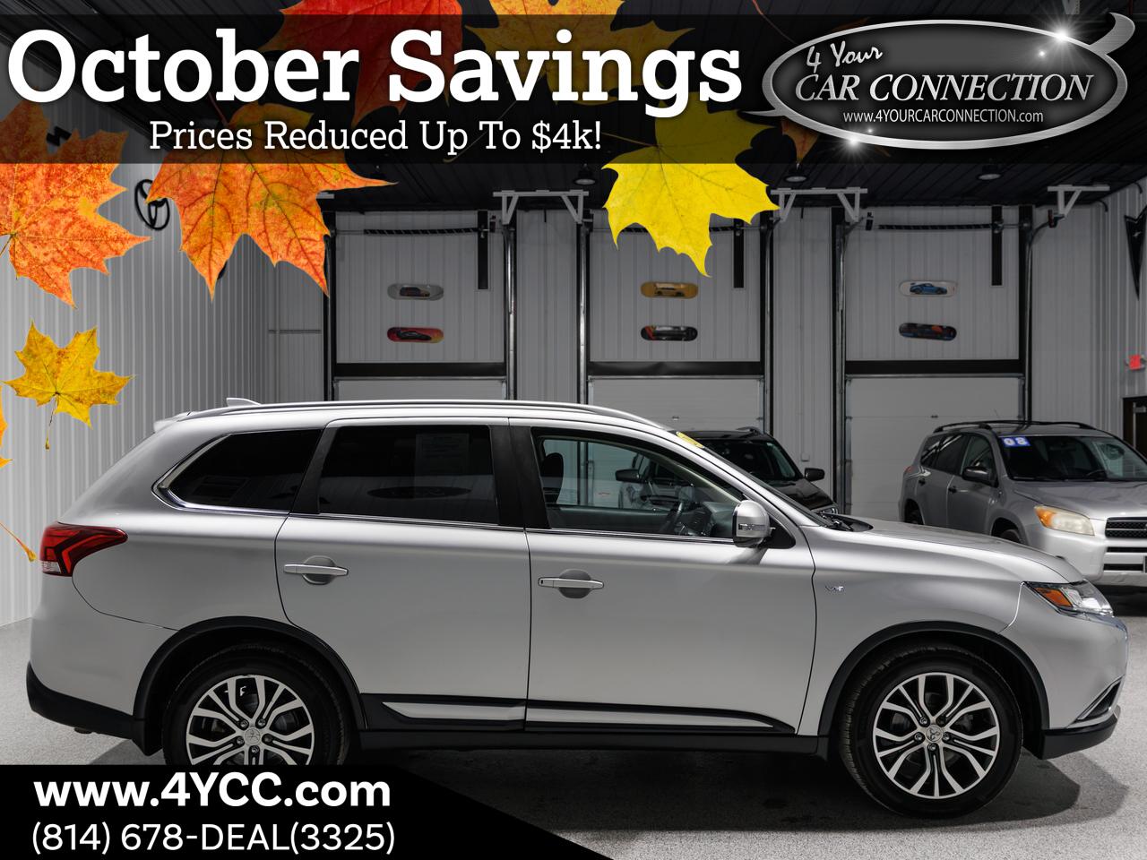 2018 Mitsubishi Outlander GT AWD 7-Passenger Cranberry PA