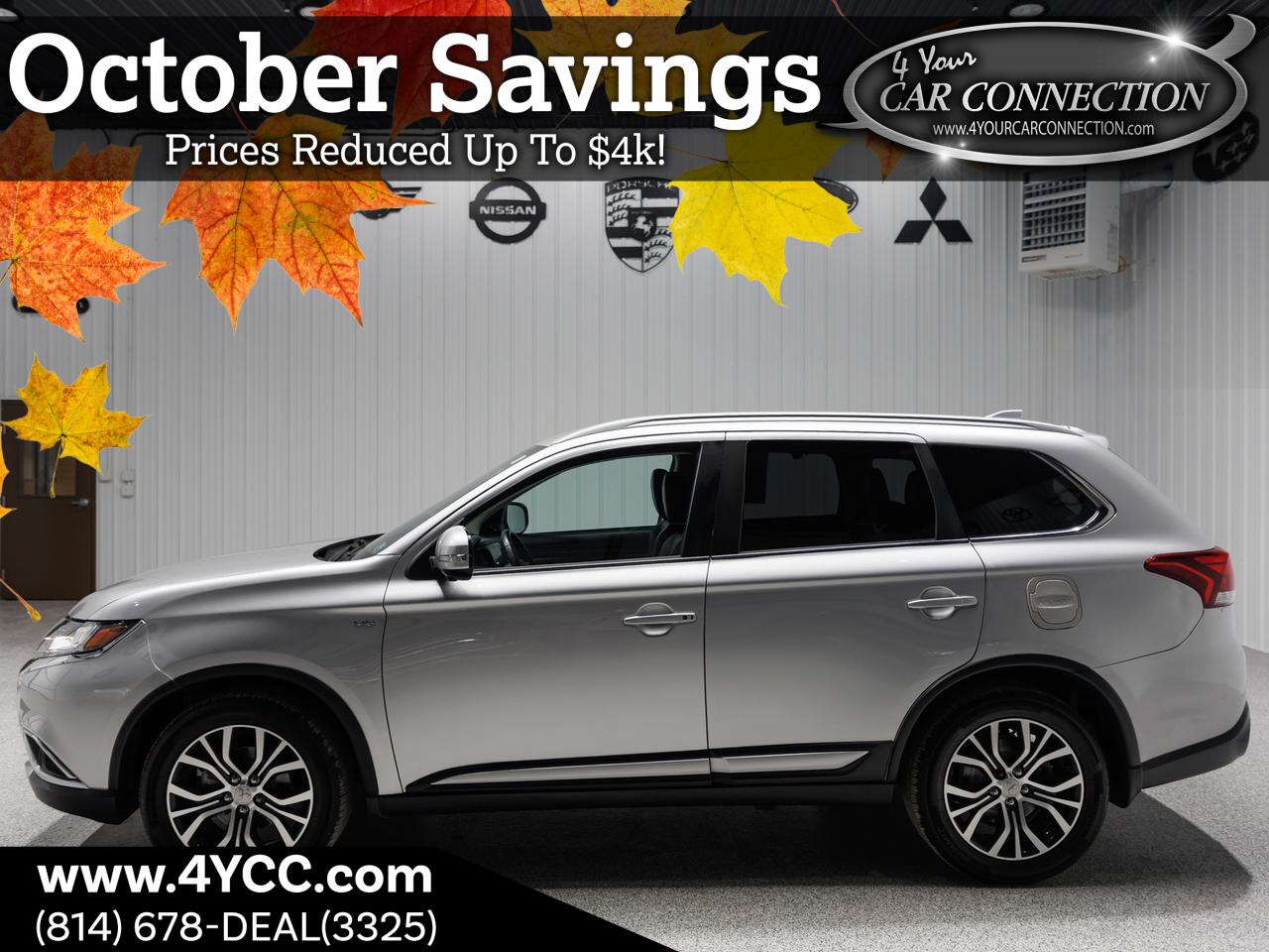 2018 Mitsubishi Outlander GT AWD 7-Passenger Cranberry PA