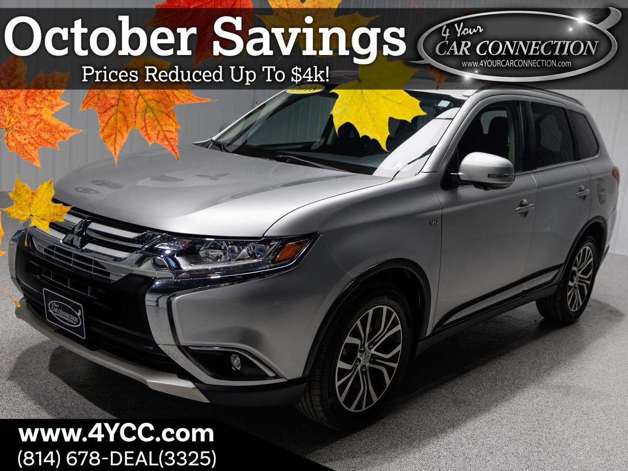 2018 Mitsubishi Outlander GT AWD 7-Passenger Cranberry PA