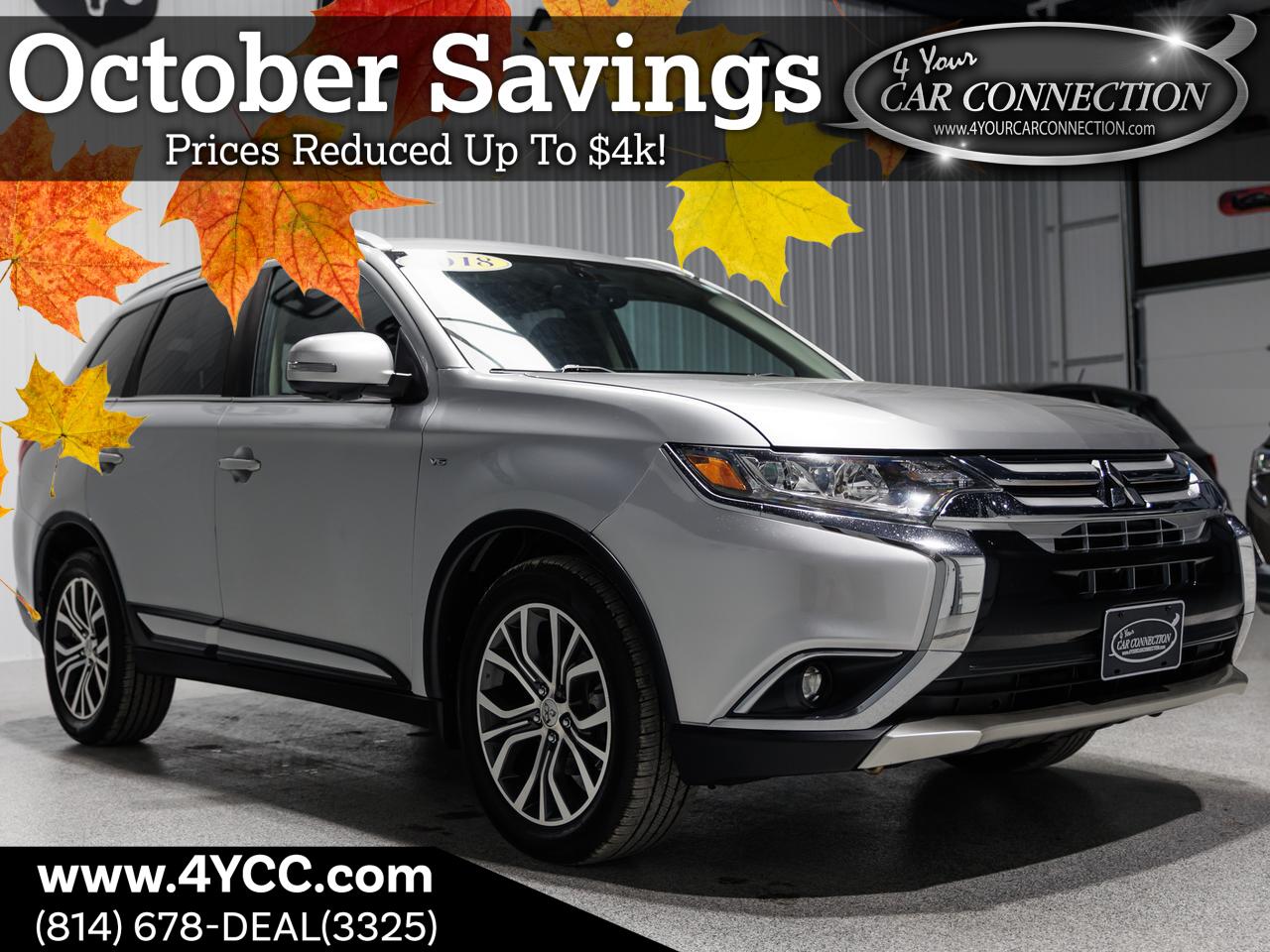 2018 Mitsubishi Outlander GT AWD 7-Passenger Cranberry PA