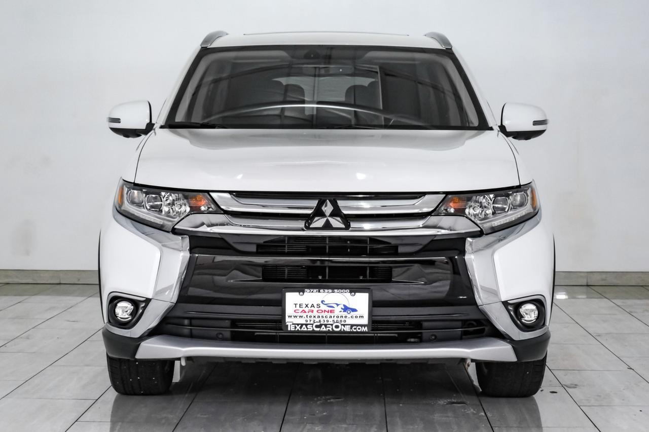 2018 Mitsubishi Outlander SEL PREMIUM PKG BLIND SPOT ASSIST SUNROOF LEATHER HEATED SEATS R