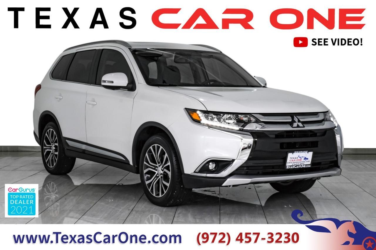 2018 Mitsubishi Outlander SEL PREMIUM PKG BLIND SPOT ASSIST SUNROOF LEATHER HEATED SEATS R